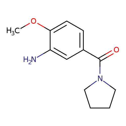 2-Methoxy-5-[(pyrrolidin-1-yl)carbonyl]aniline