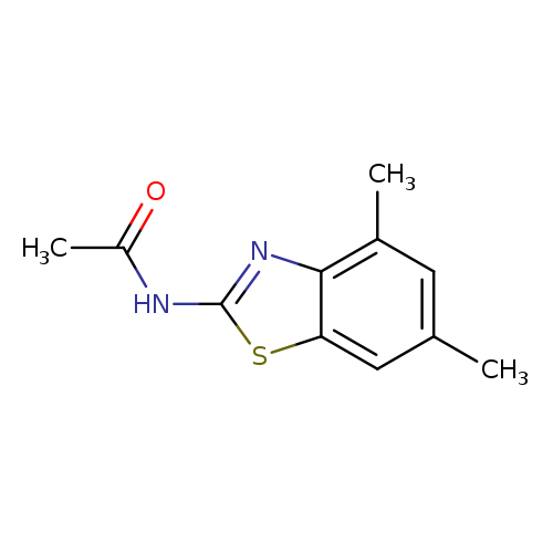 Acetamide, N-(4,6-dimethyl-2-benzothiazolyl)- (9CI)