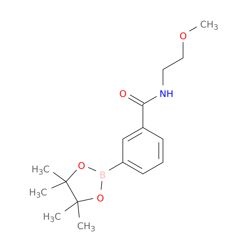 3-(2-Methoxyethylcarbamoyl)phenylboronic acid, pinacol ester