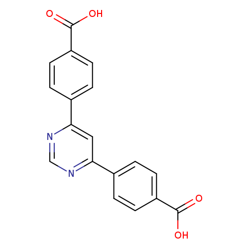Benzoic acid, 4,4'-(4,6-pyrimidinediyl)bis-