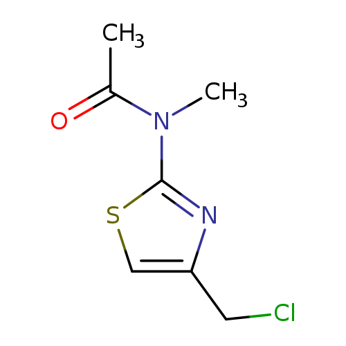 N-[4-(chloromethyl)-1,3-thiazol-2-yl]-N-methylacetamide
