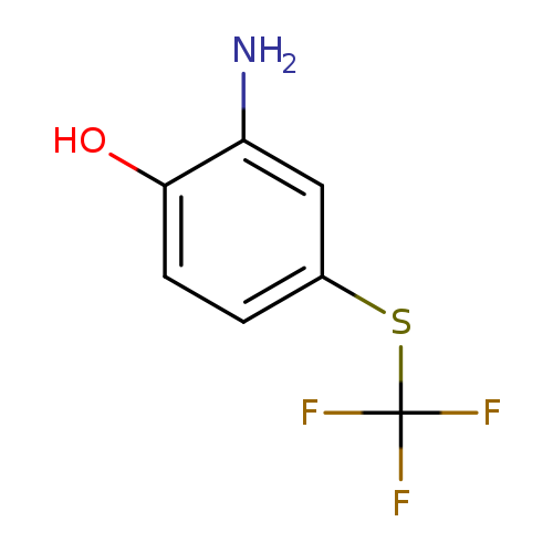 2-Amino-4-[(trifluoromethyl)sulfanyl]phenol