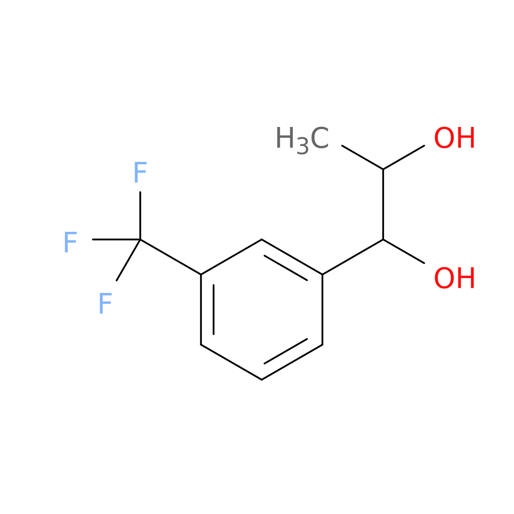 1-[3-(trifluoromethyl)phenyl]propane-1,2-diol