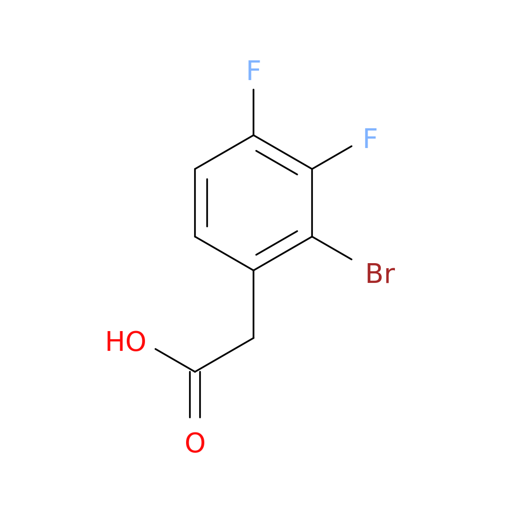 2-(2-Bromo-3,4-difluorophenyl)acetic acid