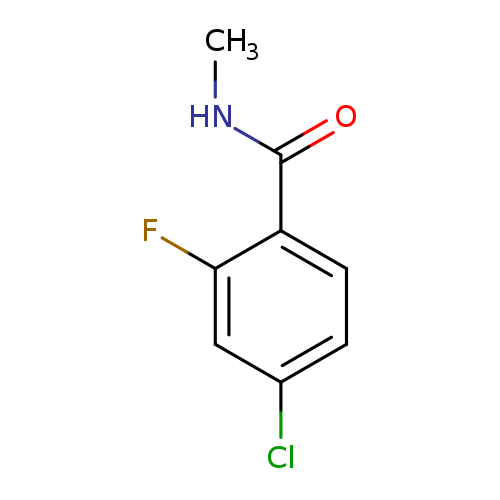 4-CHLORO-2-FLUORO-N-METHYLBENZAMIDE