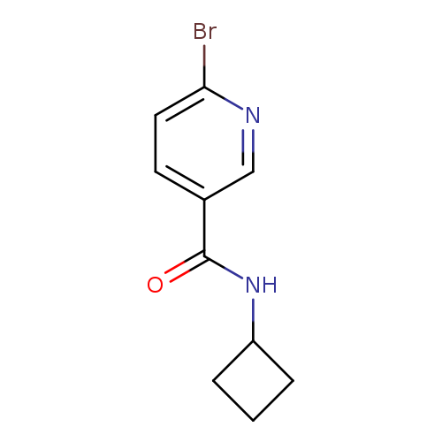 6-Bromo-N-cyclobutylnicotinamide