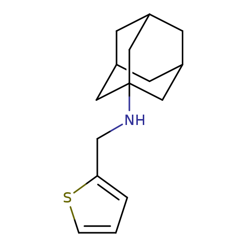 N-(thiophen-2-ylmethyl)adamantan-1-amine