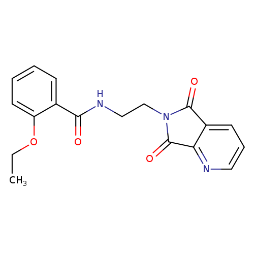 N-(2-{5,7-dioxo-5H,6H,7H-pyrrolo[3,4-b]pyridin-6-yl}ethyl)-2-ethoxybenzamide