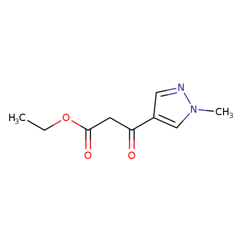 Ethyl 3-(1-methyl-1h-pyrazol-4-yl)-3-oxopropanoate