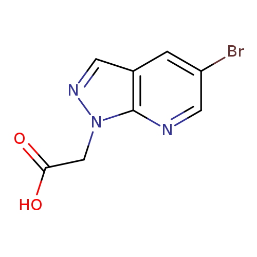 2-{5-bromo-1H-pyrazolo[3,4-b]pyridin-1-yl}acetic acid