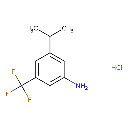 3-(propan-2-yl)-5-(trifluoromethyl)anilinehydrochloride