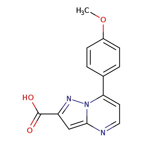 7-(4-Methoxyphenyl)pyrazolo[1,5-a]pyrimidine-2-carboxylic acid