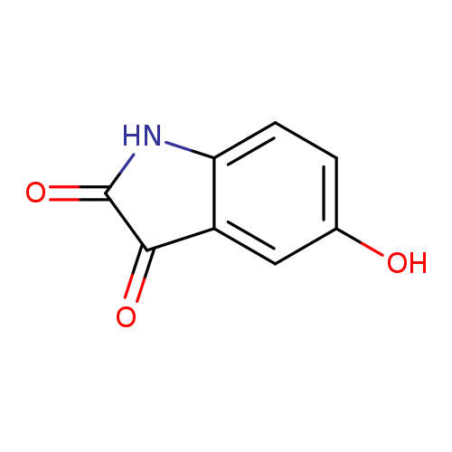 1H-Indole-2,3-dione, 5-hydroxy-