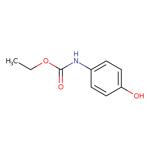 Ethyl n-(4-hydroxyphenyl)carbamate