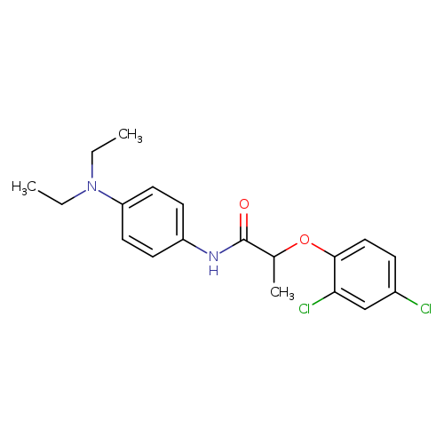 2-(2,4-dichlorophenoxy)-N-[4-(diethylamino)phenyl]propanamide