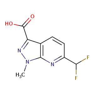 6-(difluoromethyl)-1-methyl-1H-pyrazolo[3,4-b]pyridine-3-carboxylic acid