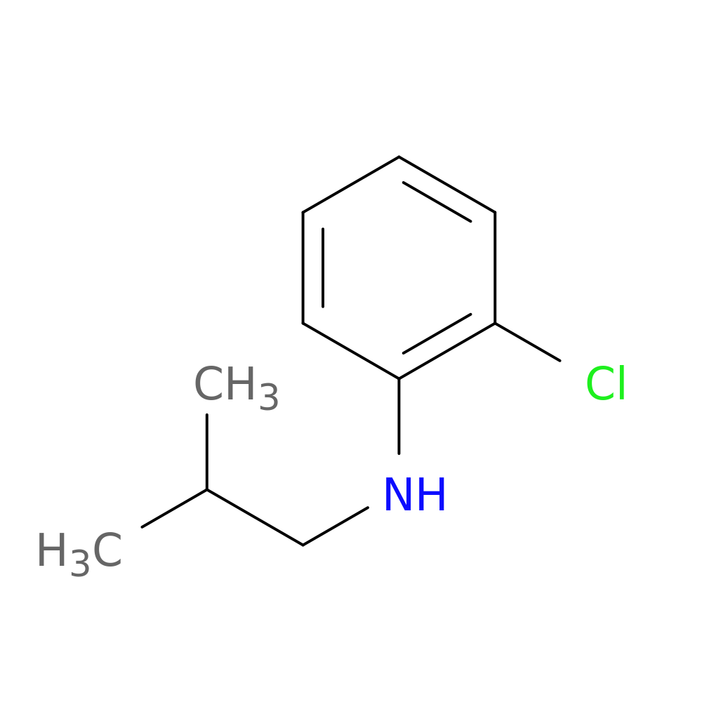 2-chloro-N-(2-methylpropyl)aniline
