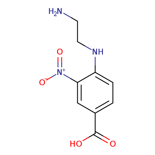 4-[(2-Aminoethyl)amino]-3-nitrobenzoic acid
