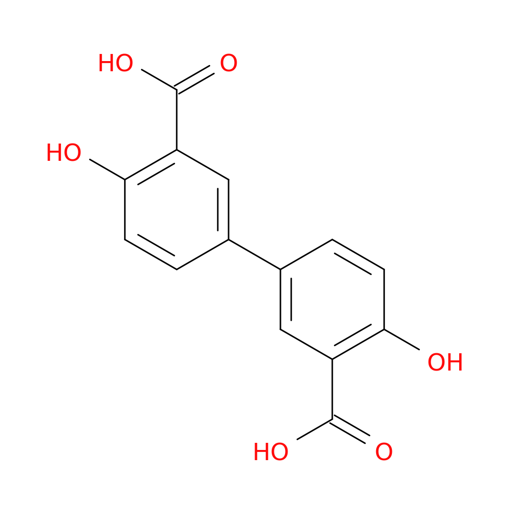 4,4'-Dihydroxy[1,1'-biphenyl]-3,3'-dicarboxylic acid