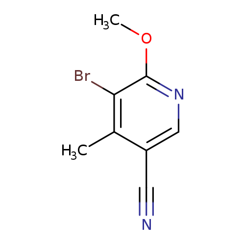 5-bromo-6-methoxy-4-methylpyridine-3-carbonitrile