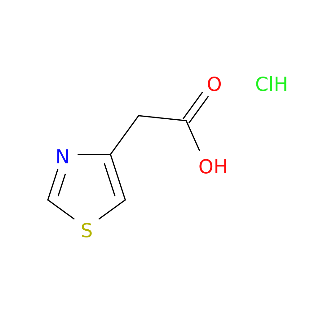 2-(Thiazol-4-yl)acetic acid hydrochloride