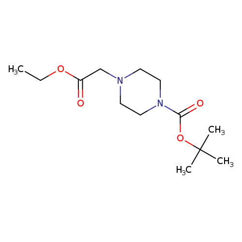 1-Piperazineacetic acid, 4-[(1,1-dimethylethoxy)carbonyl]-, ethyl ester