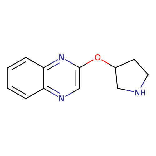 2-(pyrrolidin-3-yloxy)quinoxaline