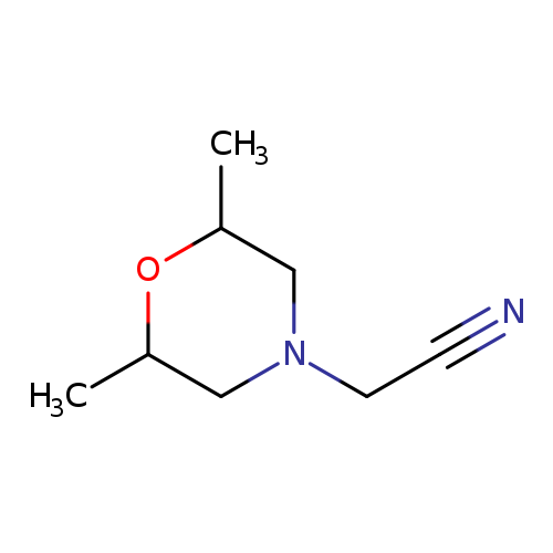 4-Morpholineacetonitrile,2,6-dimethyl-(9CI)