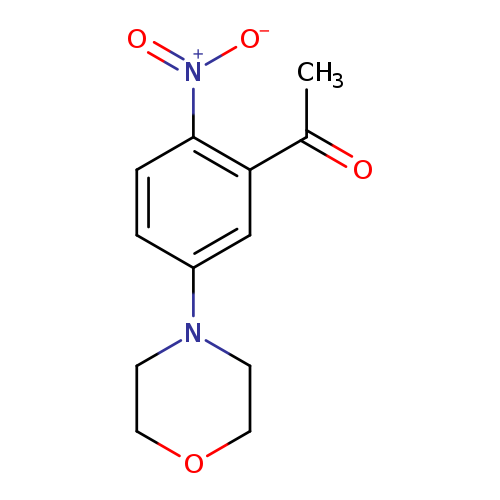 1-[5-(morpholin-4-yl)-2-nitrophenyl]ethan-1-one