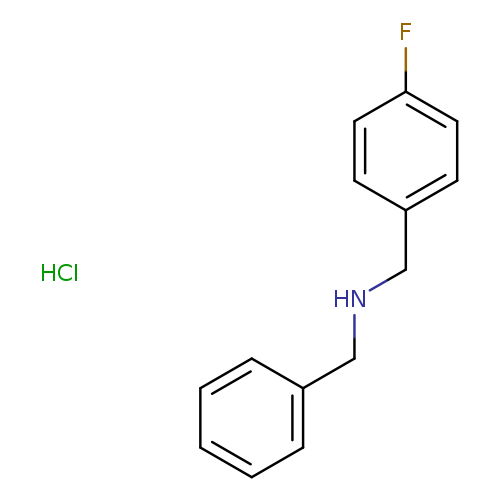 BENZYL-(4-FLUORO-BENZYL)-AMINE