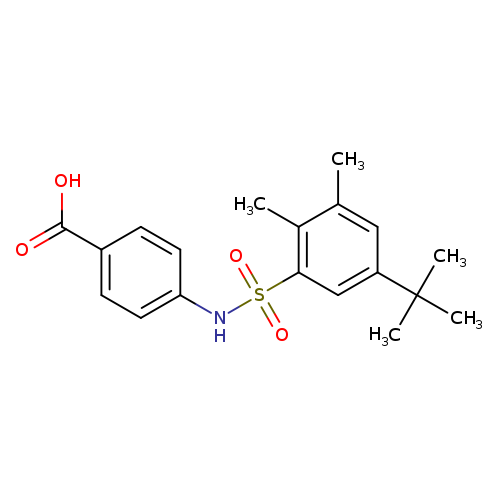 4-(5-tert-Butyl-2,3-dimethyl-benzenesulfonylamino)-benzoic acid