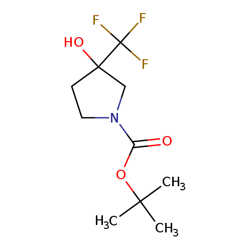 tert-Butyl 3-hydroxy-3-(trifluoromethyl)pyrrolidine-1-carboxylate