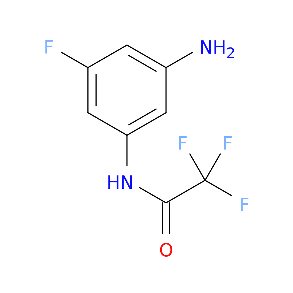 N-(3-amino-5-fluorophenyl)-2,2,2-trifluoroacetamide