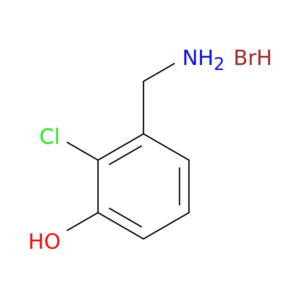 3-(aminomethyl)-2-chlorophenol hydrobromide