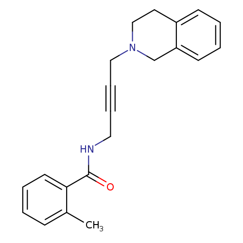2-methyl-N-[4-(1,2,3,4-tetrahydroisoquinolin-2-yl)but-2-yn-1-yl]benzamide