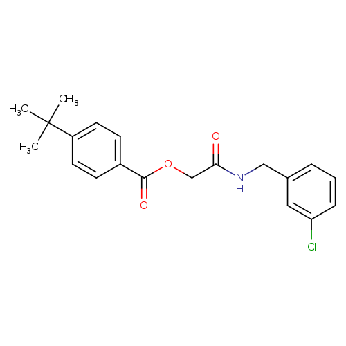 {[(3-chlorophenyl)methyl]carbamoyl}methyl 4-tert-butylbenzoate