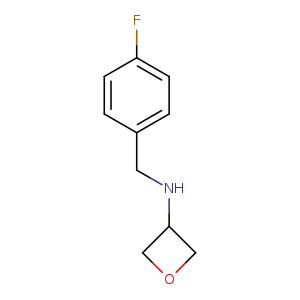N-(4-Fluorobenzyl)oxetan-3-amine