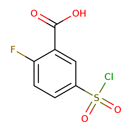 5-(Chlorosulfonyl)-2-fluorobenzoic acid