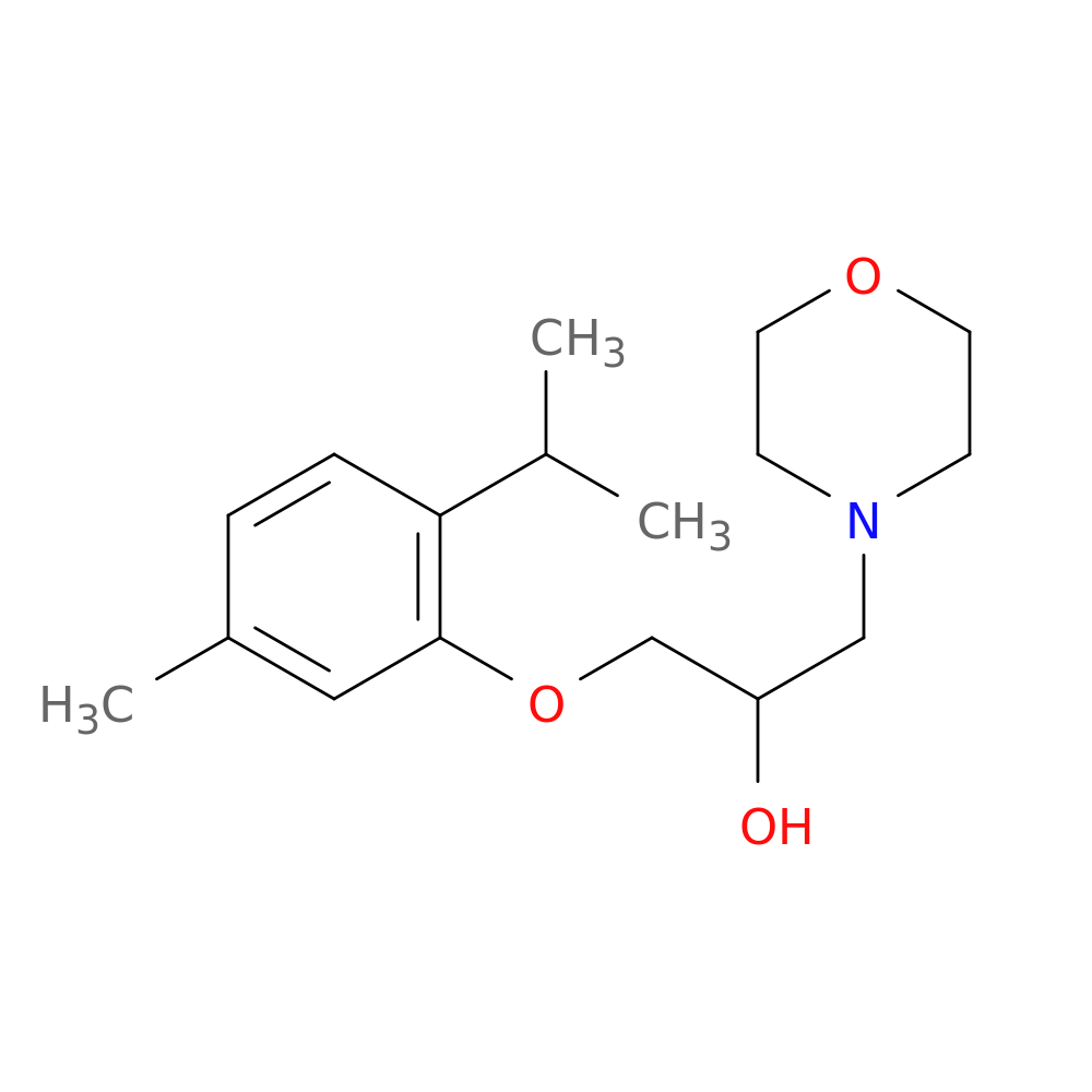 1-(2-isopropyl-5-methylphenoxy)-3-morpholin-4-ylpropan-2-ol
