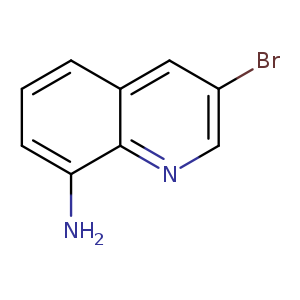 8-Quinolinamine, 3-bromo-