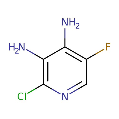 2-Chloro-5-fluoropyridine-3,4-diamine