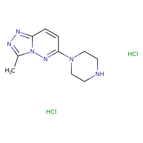 1-{3-methyl-[1,2,4]triazolo[4,3-b]pyridazin-6-yl}piperazine dihydrochloride