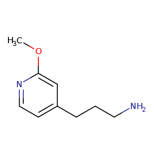 3-(2-methoxypyridin-4-yl)propan-1-amine
