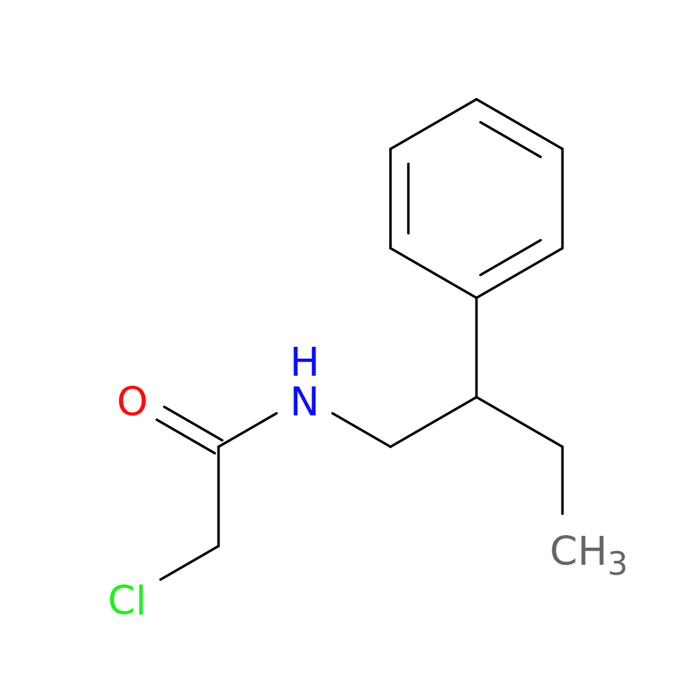 2-chloro-N-(2-phenylbutyl)acetamide