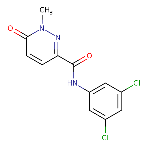 N-(3,5-dichlorophenyl)-1-methyl-6-oxo-1,6-dihydropyridazine-3-carboxamide