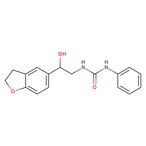 3-[2-(2,3-dihydro-1-benzofuran-5-yl)-2-hydroxyethyl]-1-phenylurea
