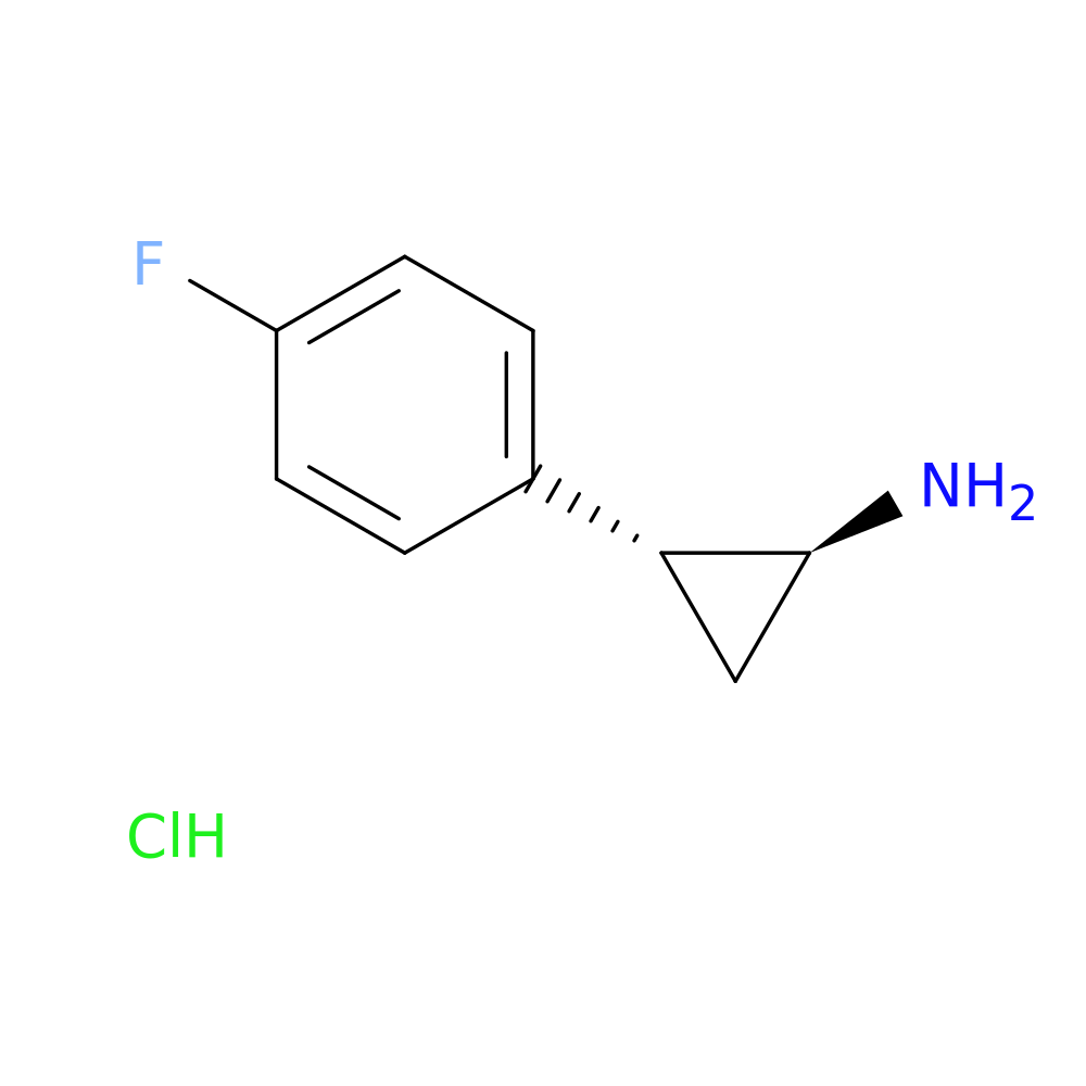 (1S,2R)-2-(4-Fluorophenyl)cyclopropanamine Hydrochloride