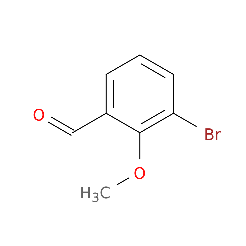 3-Bromo-2-methoxybenzaldehyde