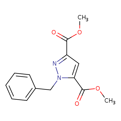 Dimethyl 1-benzyl-1h-pyrazole-3,5-dicarboxylate