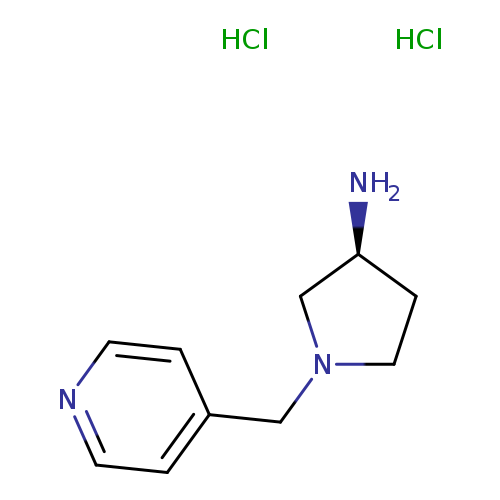 (3S)-1-[(pyridin-4-yl)methyl]pyrrolidin-3-aminedihydrochloride